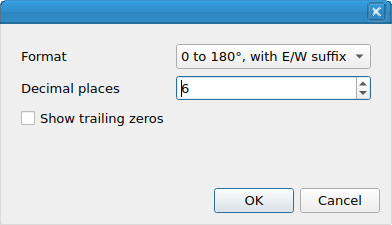 QgsBearingNumericFormatDialog