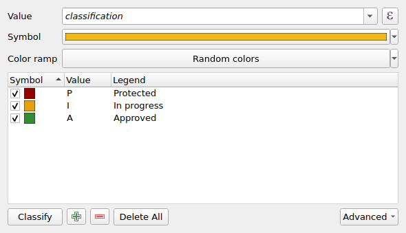 QgsCategorizedSymbolRendererWidget