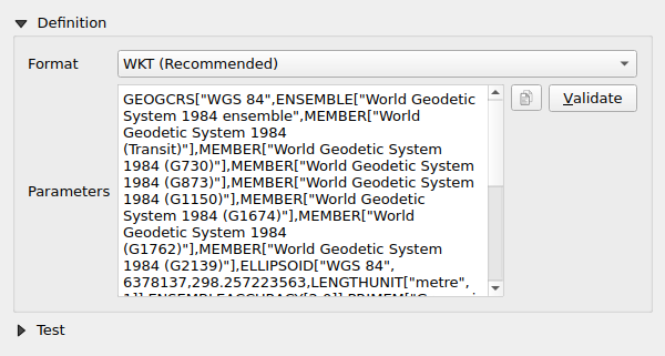 QgsCrsDefinitionWidget