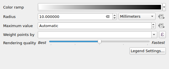 QgsHeatmapRendererWidget