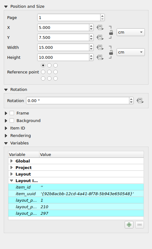 QgsLayoutItemPropertiesWidget