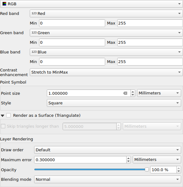 QgsPointCloudRendererPropertiesWidget