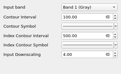 QgsRasterContourRendererWidget