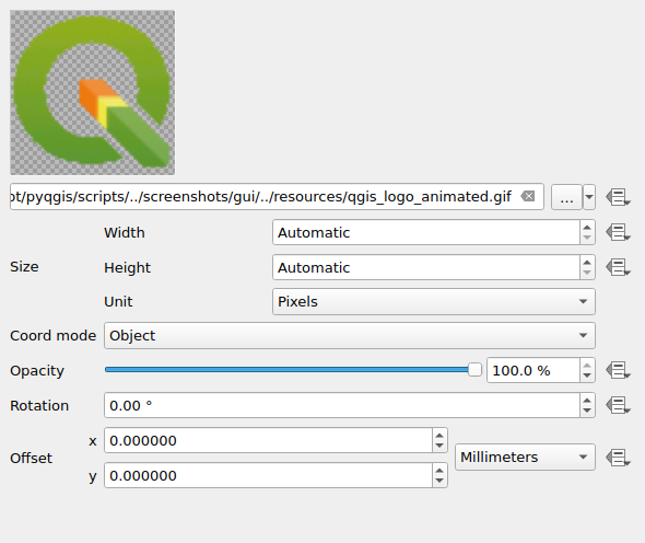 QgsRasterFillSymbolLayerWidget