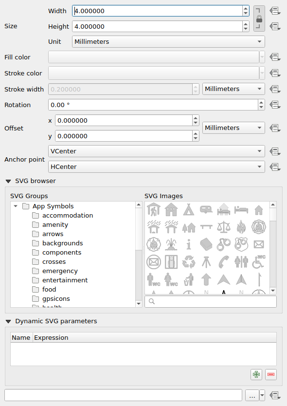 QgsSvgMarkerSymbolLayerWidget